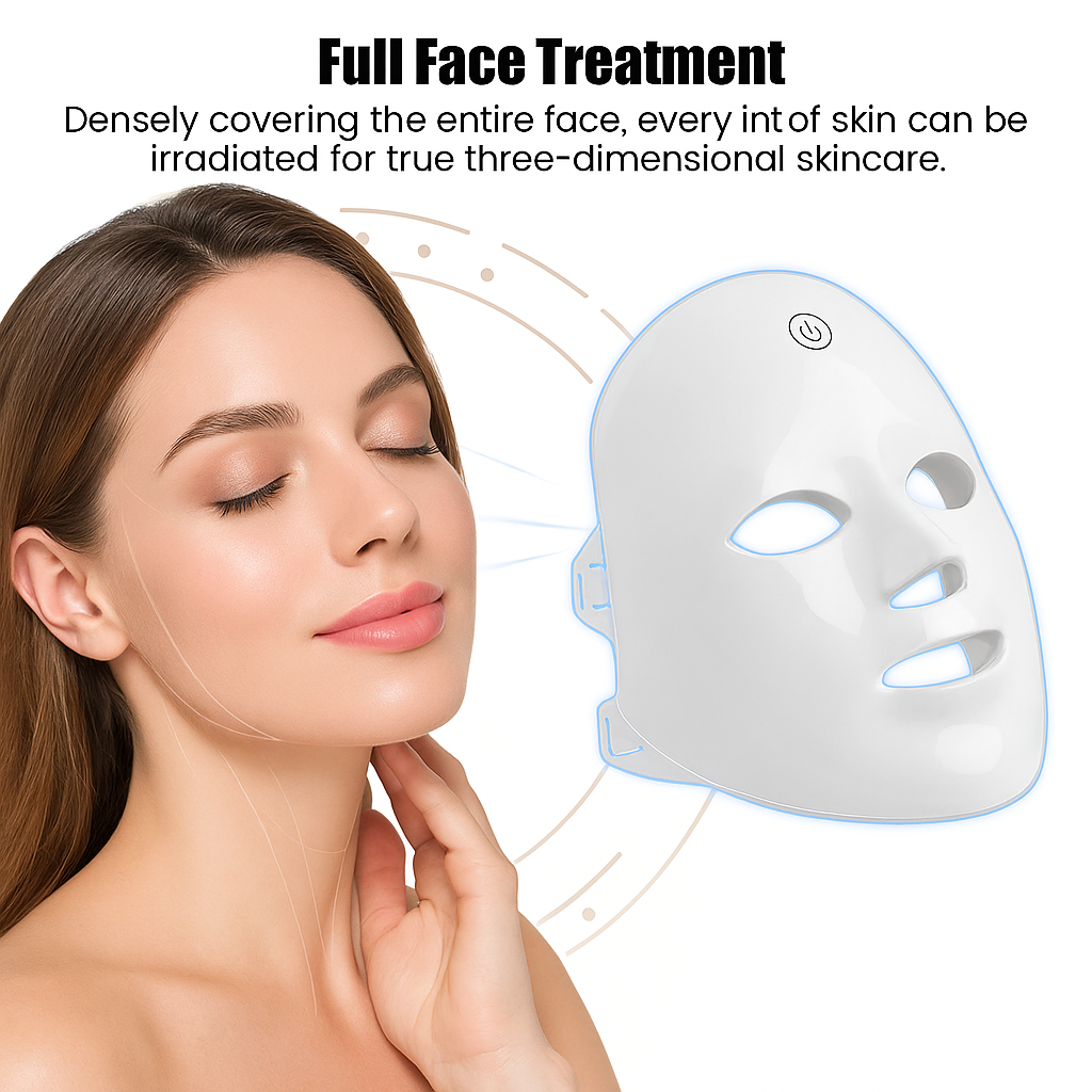 Full Face Red Light Therapy Mask