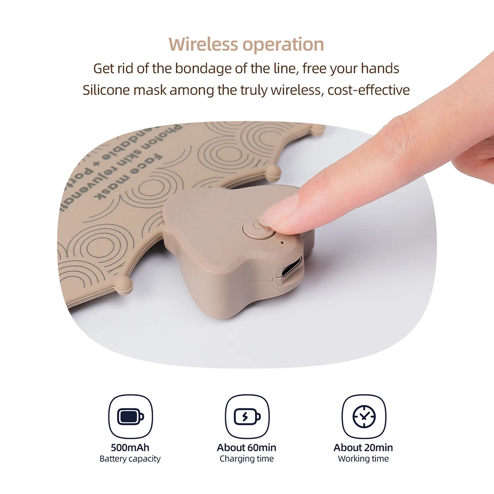 GlowWave™ 7-Color LED Mask