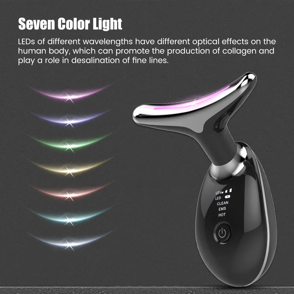 FacialLift™ – EMS Red Light Therapy Face & Neck Massager