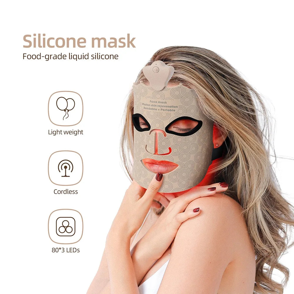 GlowWave™ 7-Color LED Mask