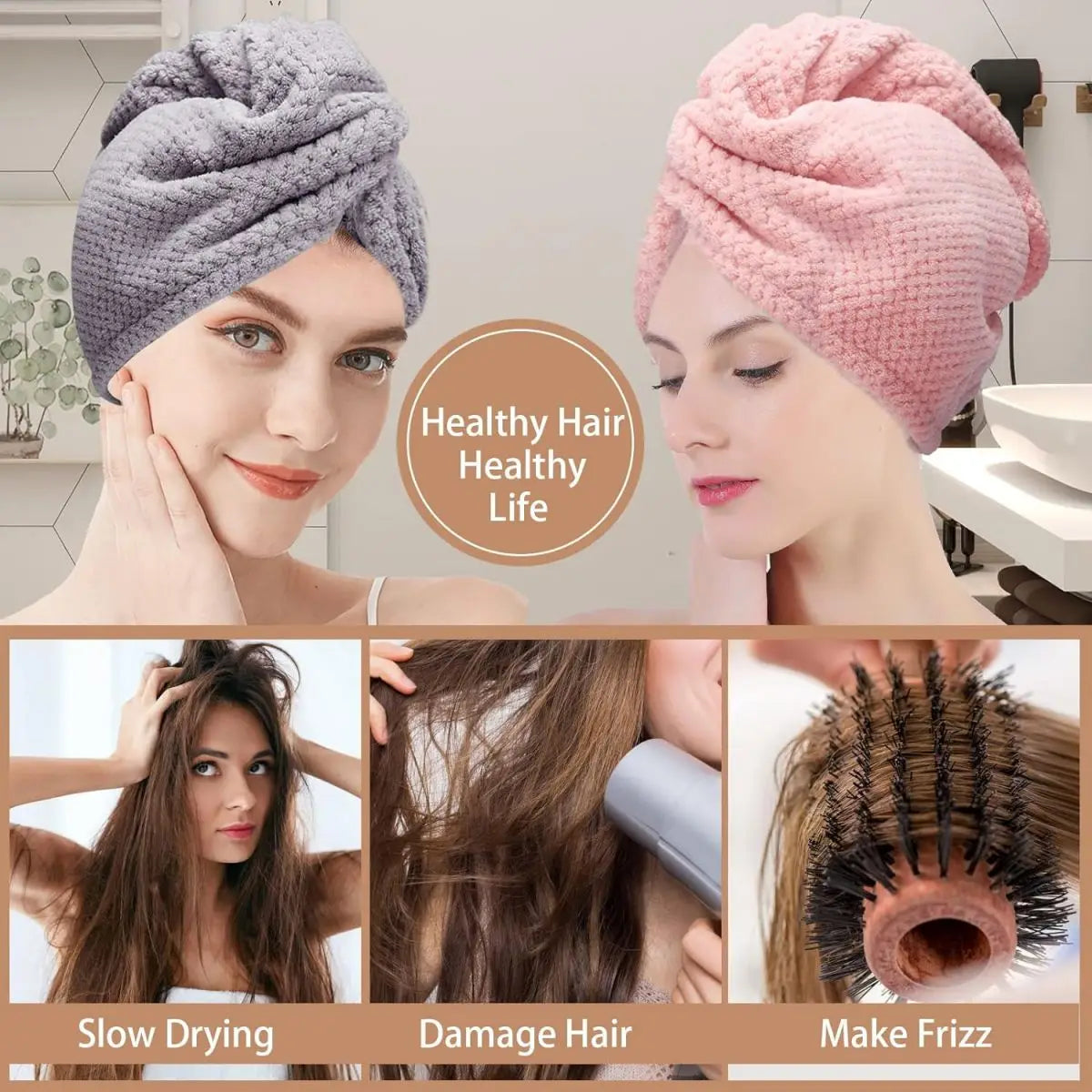 Super Absorbent Hair Towel