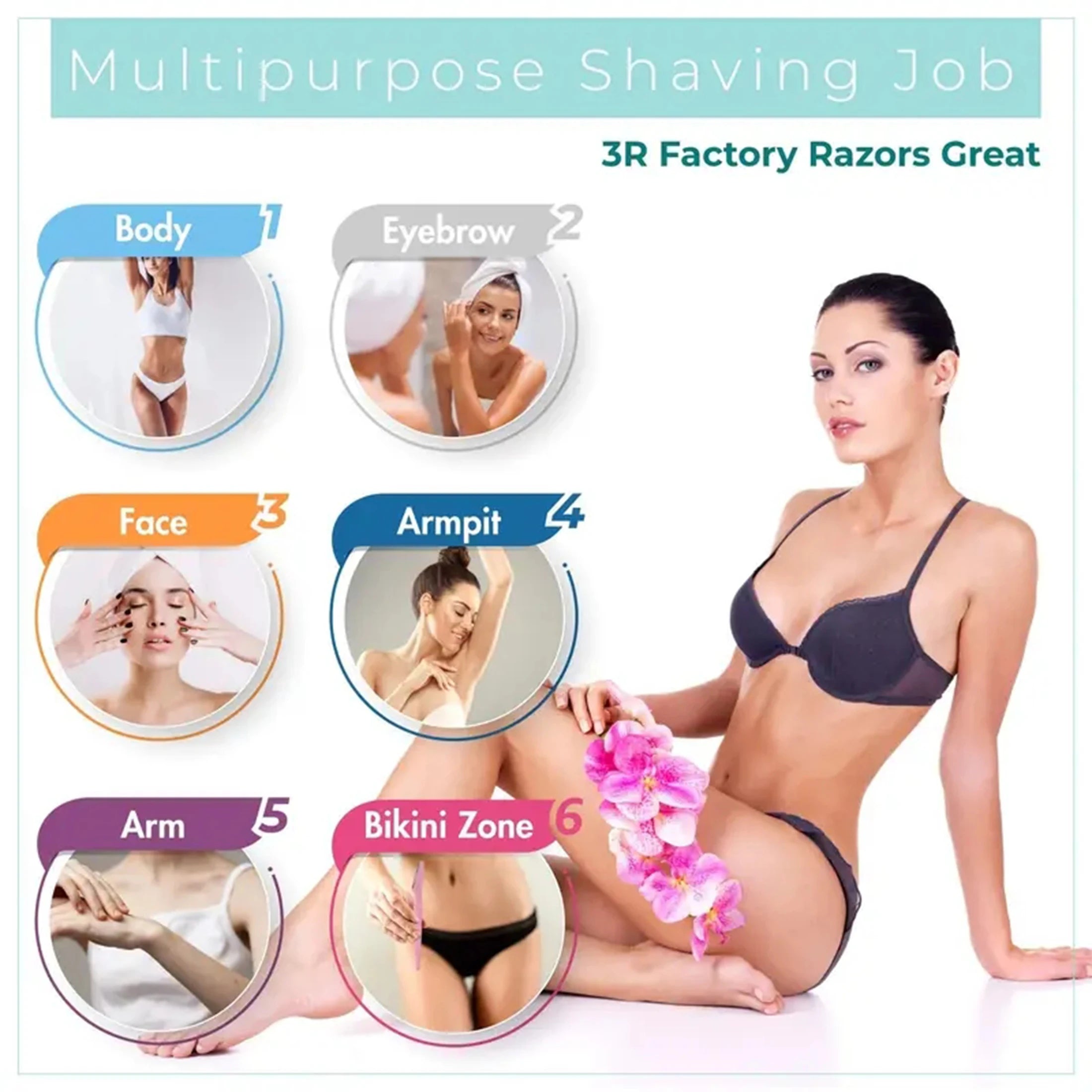 SmoothEdge™ Brow & Face Razor Set