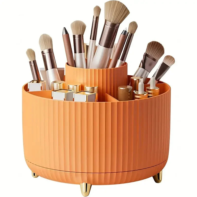 GlamSpin™ 360° Rotating Makeup Brush Organize
