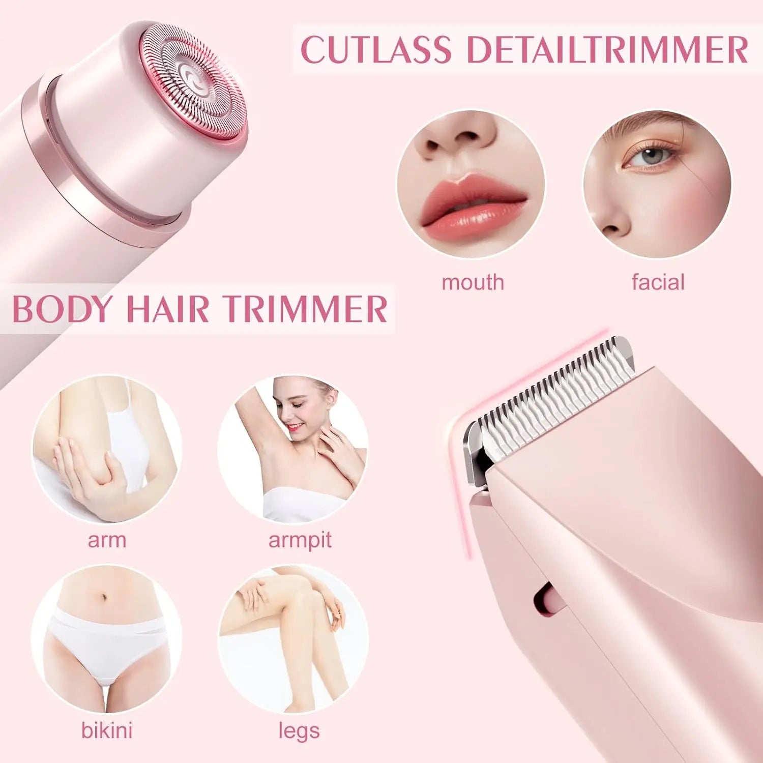 Tillys Silkyrim™ Dual-Head Epilator