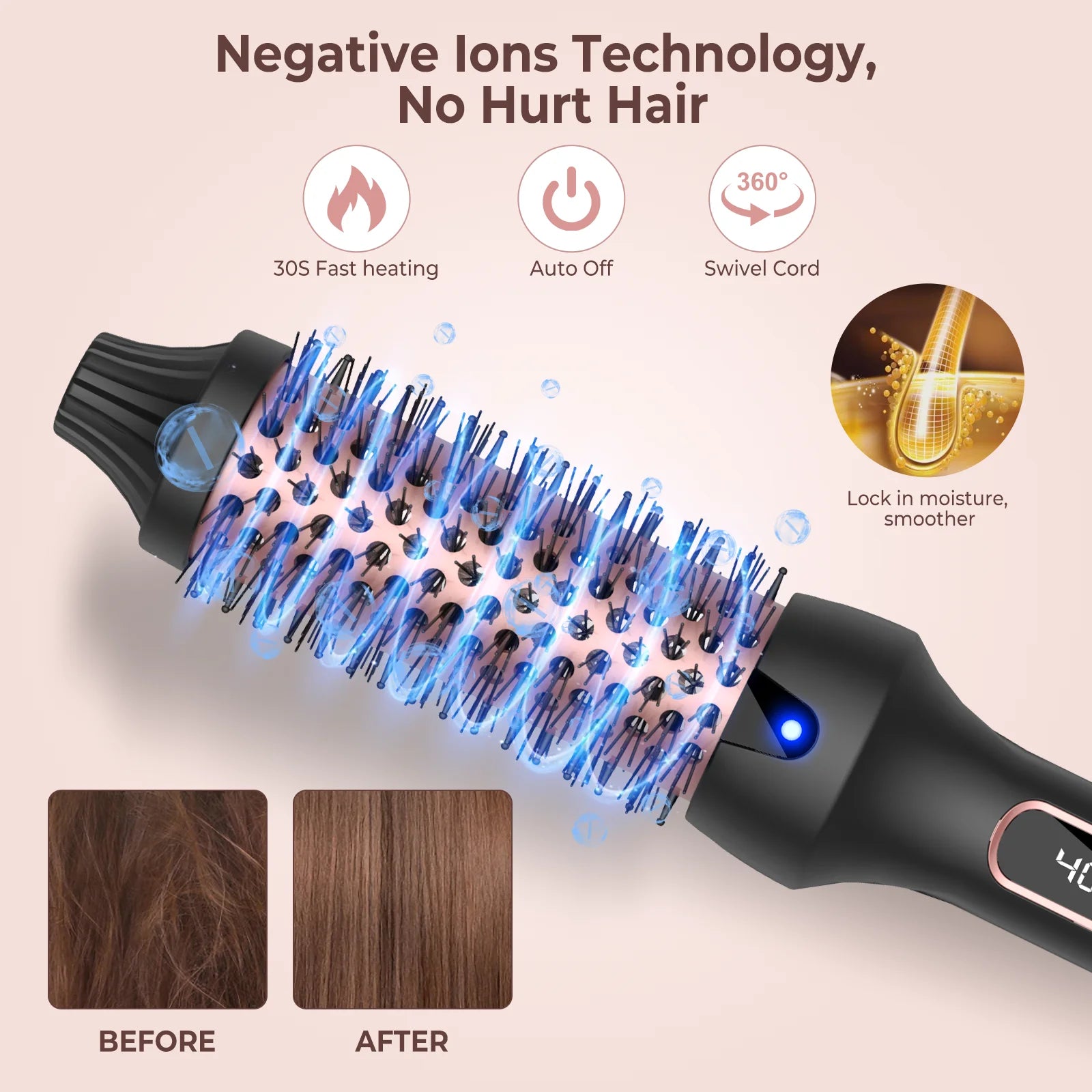 Volumizing Hot Curling Brush